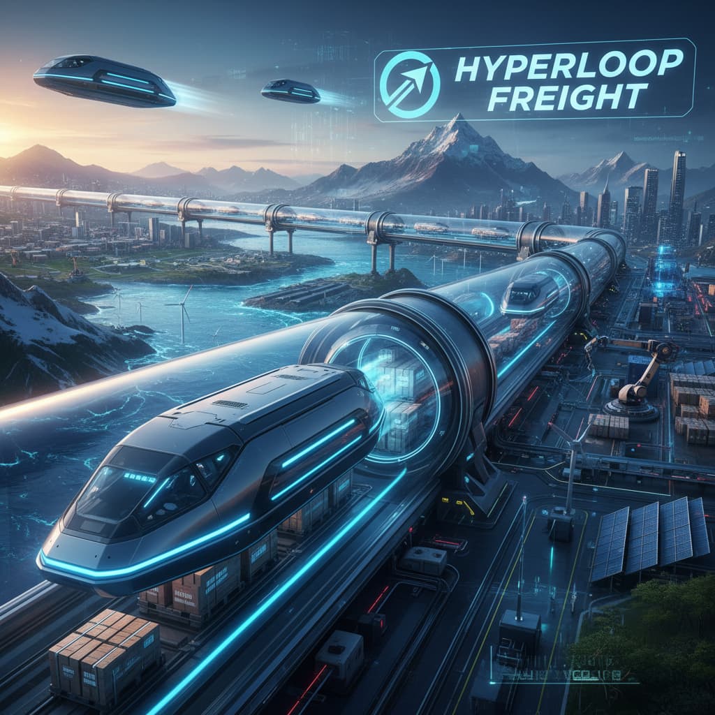 Hyperloop Freight: Revolusi Pengiriman Barang Kilat Lintas Benua