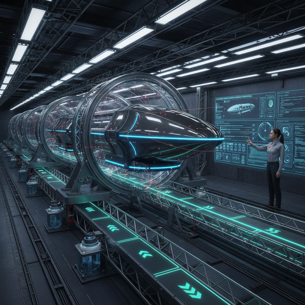 Protokol Keamanan Hyperloop: Mitigasi Risiko dalam Lingkungan Vakum Kecepatan Tinggi