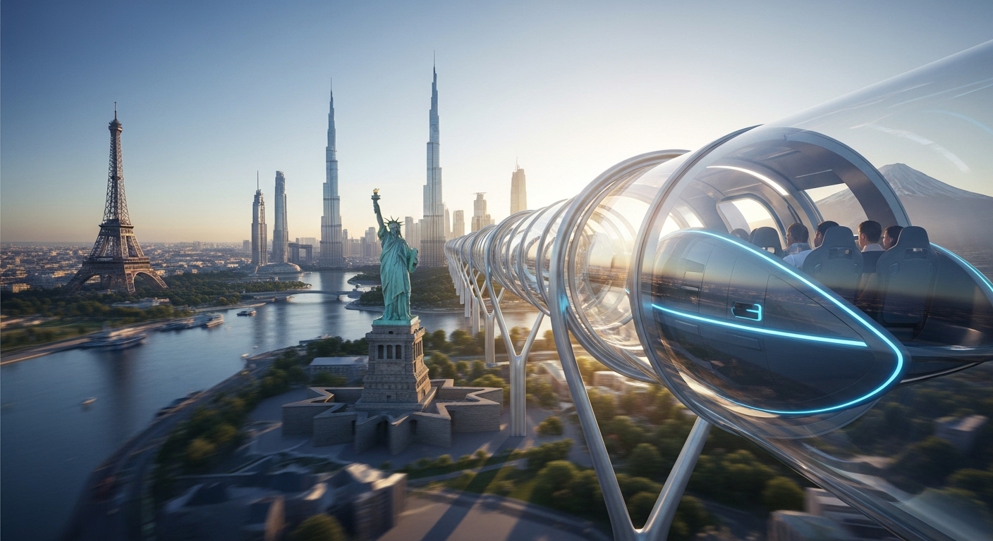 Mobilitas Antarkota dalam Hitungan Menit: Visi Global Hyperloop